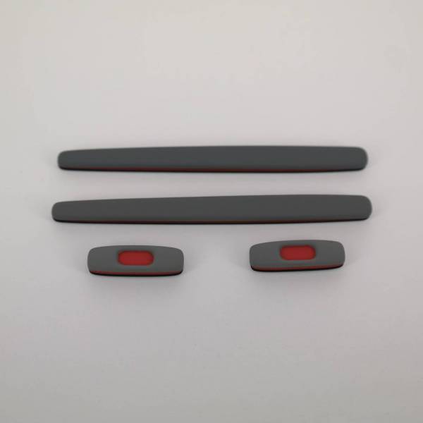 Oakley Tumbleweed Earsock & Icon Kit - Grey Red Szárgumi és Ikon